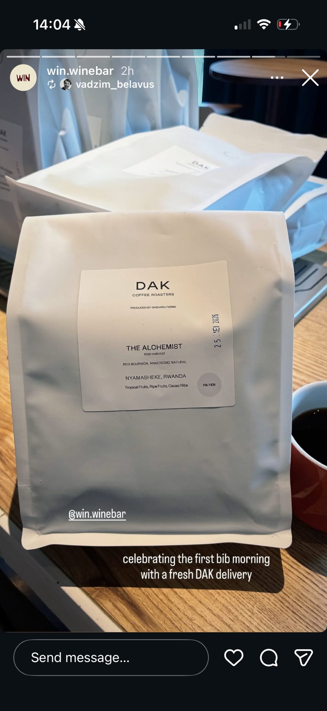 Story DAK Coffee
